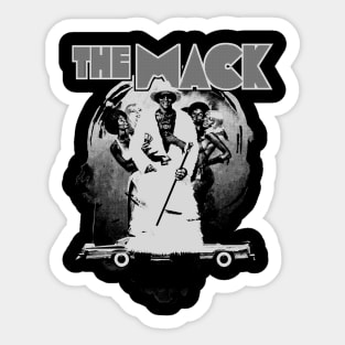 THE MACK IMPOSIBLE WHITE Sticker